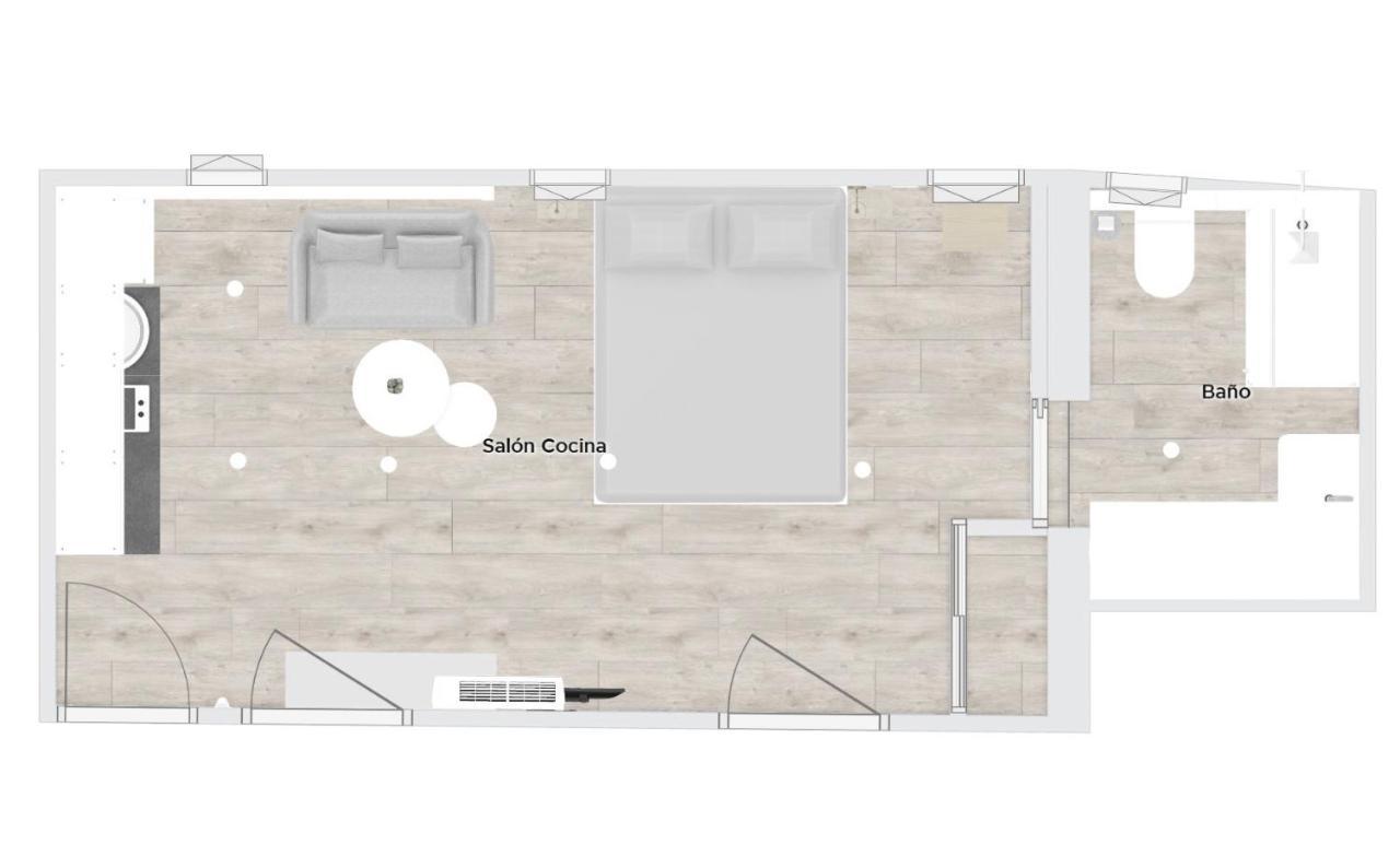 Apartamento Madrid Junto Palacio Real Exterior foto